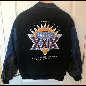 Vintage JH Designs NFL SUPER BOWL XXIX Jacket